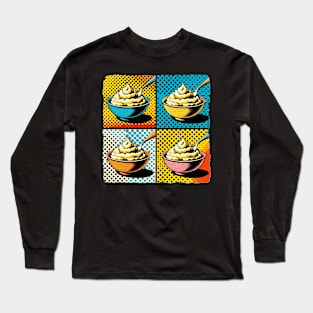 Mashed Masterpiece: Pop Art Potatoes Long Sleeve T-Shirt